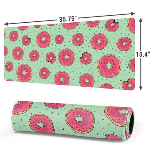 Donuts Foodie Gaming Mouse Pad