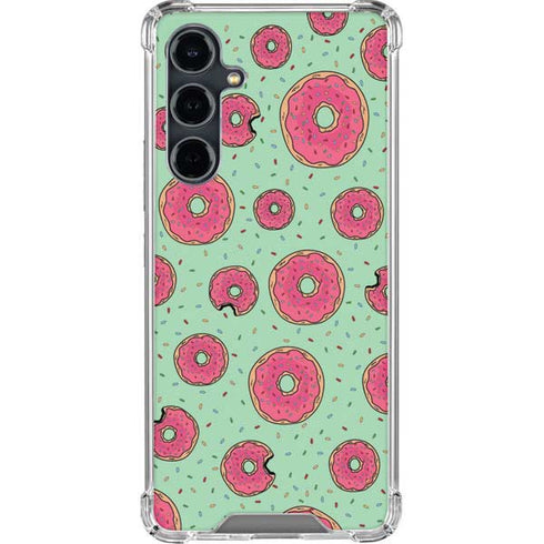 Donuts Foodie Galaxy S23 FE Clear Case