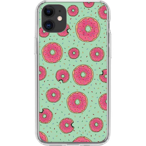 Donuts Foodie iPhone 11 Clear Case