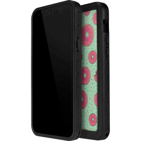 Donuts Foodie iPhone 15 Waterproof Case