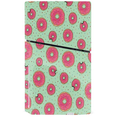 Donuts Foodie PS5 Slim Disk Console Skin