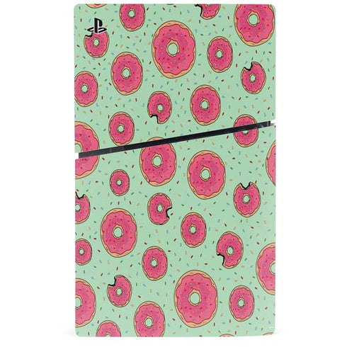 Donuts Foodie PS5 Slim Digital Edition Console Skin