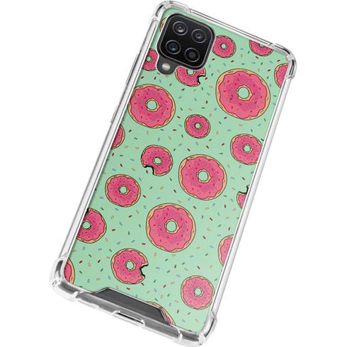 Donuts Foodie Galaxy A12 Clear Case