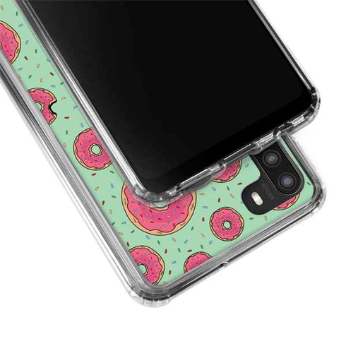 Donuts Foodie Galaxy A21 Clear Case