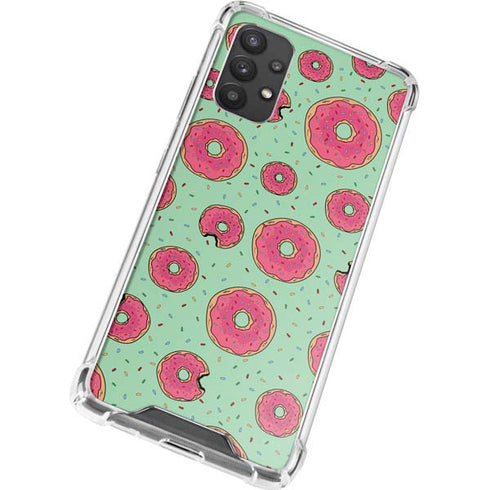 Donuts Foodie Galaxy A32 5G Clear Case