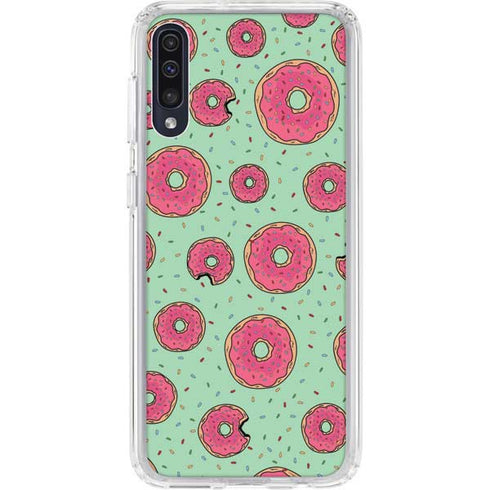 Donuts Foodie Galaxy A50 Clear Case