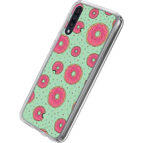 Donuts Foodie Galaxy A50 Clear Case