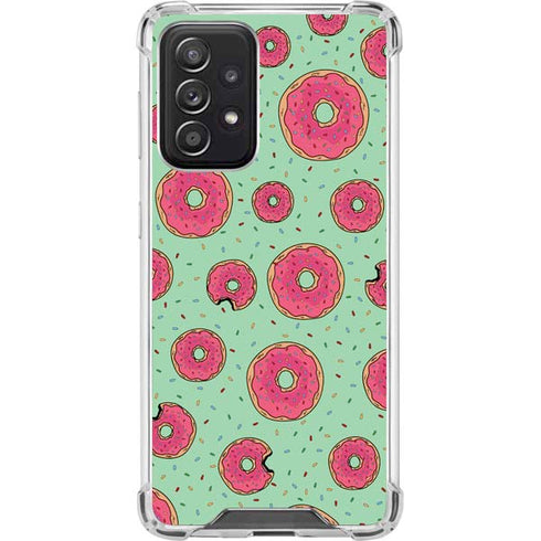 Donuts Foodie Galaxy A52 5G Clear Case
