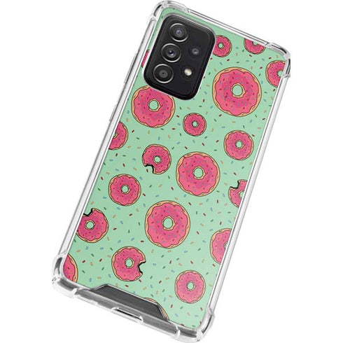Donuts Foodie Galaxy A52 5G Clear Case
