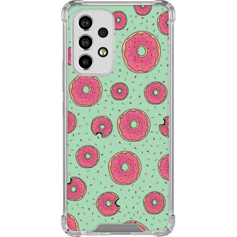Donuts Foodie Galaxy A53 5G Clear Case
