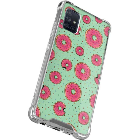 Donuts Foodie Galaxy A71 5G Clear Case