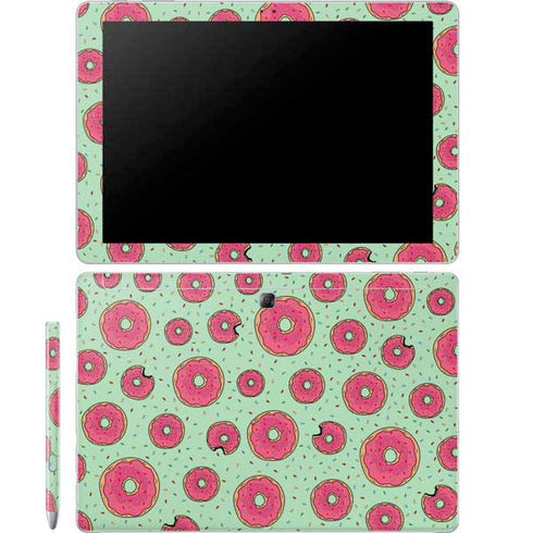 Donuts Foodie Galaxy Book 12in Skin