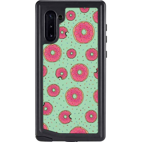 Donuts Foodie Galaxy Note 10 Waterproof Case