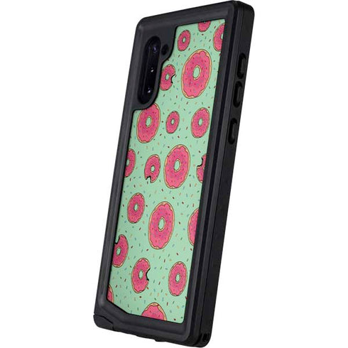 Donuts Foodie Galaxy Note 10 Waterproof Case