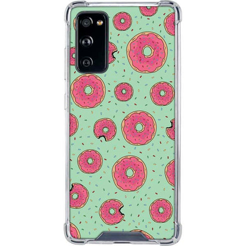Donuts Foodie Galaxy S20 FE Clear Case