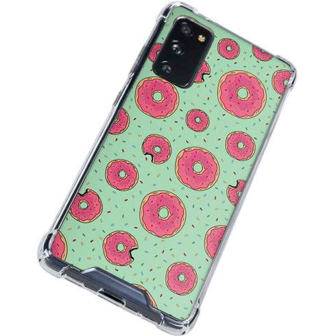 Donuts Foodie Galaxy S20 FE Clear Case