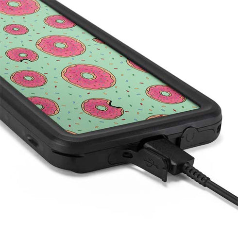 Donuts Foodie Galaxy S20 Plus Waterproof Case