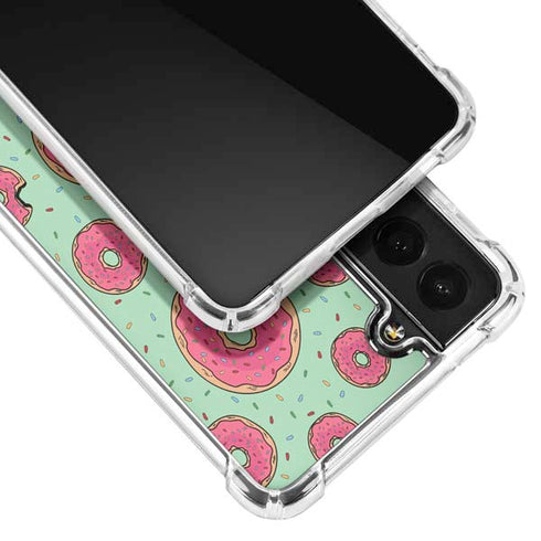 Donuts Foodie Galaxy S21 FE Clear Case