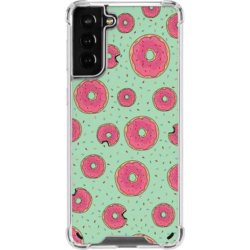 Donuts Foodie Galaxy S21 Plus 5G Clear Case