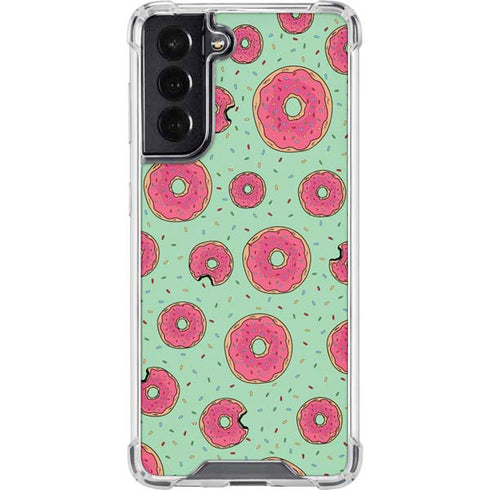 Donuts Foodie Galaxy S22 Clear Case