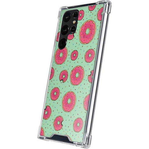 Donuts Foodie Galaxy S22 Ultra Clear Case