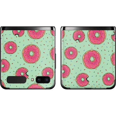 Donuts Foodie Galaxy Z Flip Skin