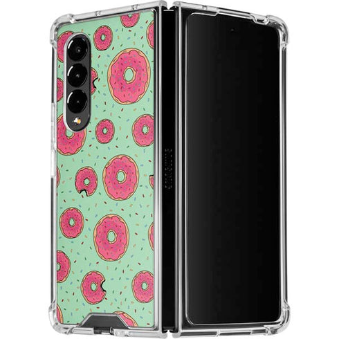 Donuts Foodie Galaxy Z Fold4 5G Clear Case
