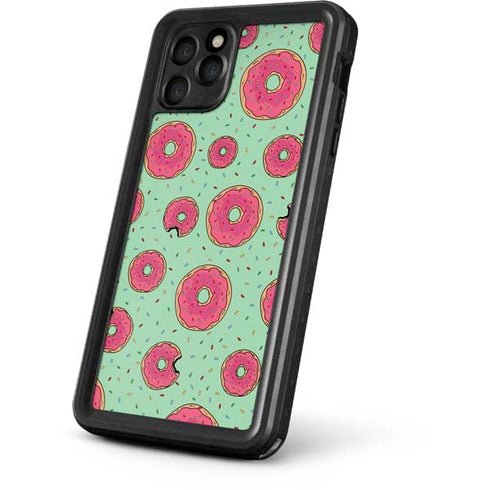 Donuts Foodie iPhone 11 Pro Max Waterproof Case