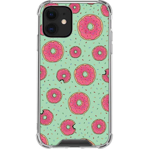 Donuts Foodie iPhone 12 Clear Case