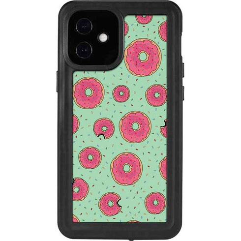Donuts Foodie iPhone 12 Mini Waterproof Case