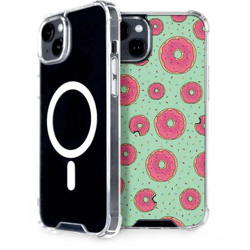 Donuts Foodie iPhone 15 Plus MagSafe Case
