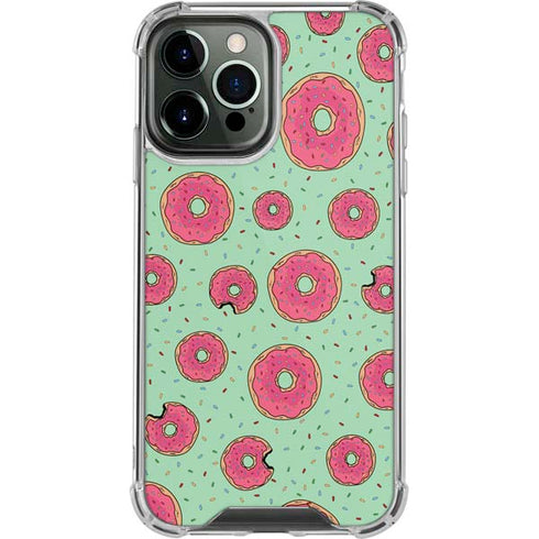 Donuts Foodie iPhone 14 Pro Max Clear Case