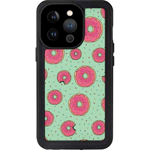 Donuts Foodie iPhone 14 Pro Waterproof Case
