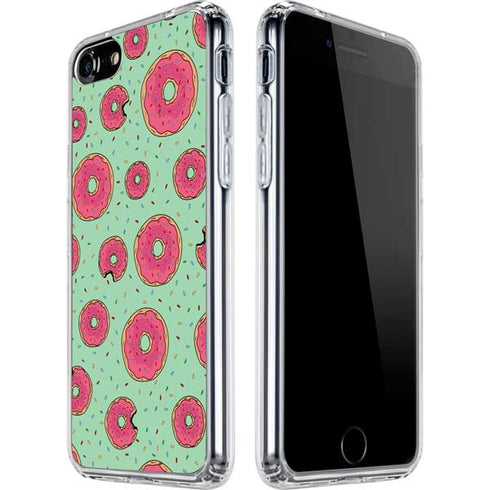Donuts Foodie iPhone SE (2nd & 3rd Gen) Clear Case