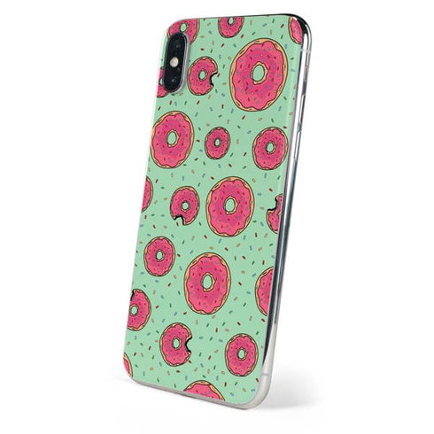 Donuts Foodie iPhone X Skin