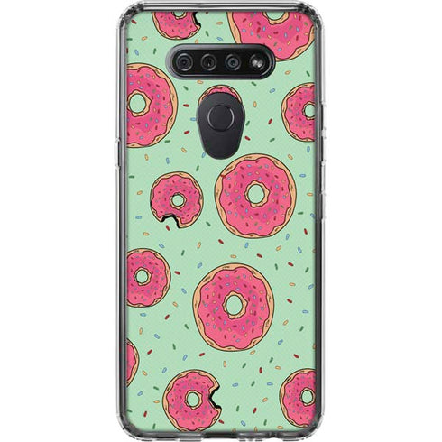 Donuts Foodie LG K51/Q51 Clear Case