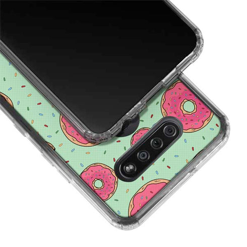 Donuts Foodie LG K51/Q51 Clear Case