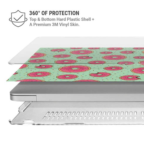 Donuts Foodie MacBook Air 13in M1 (2021) Case plus Skin