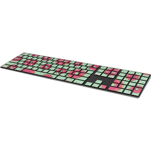 Donuts Foodie Magic Keyboard with Numeric Keypad Skin