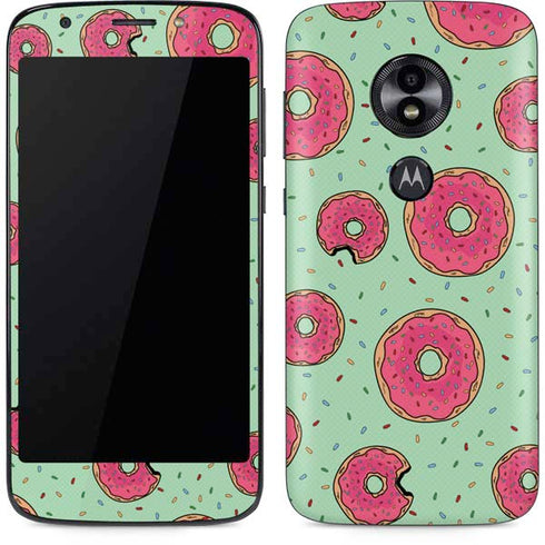 Donuts Foodie Moto E5 Play Skin
