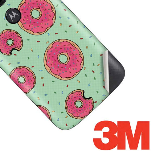Donuts Foodie Moto E5 Play Skin