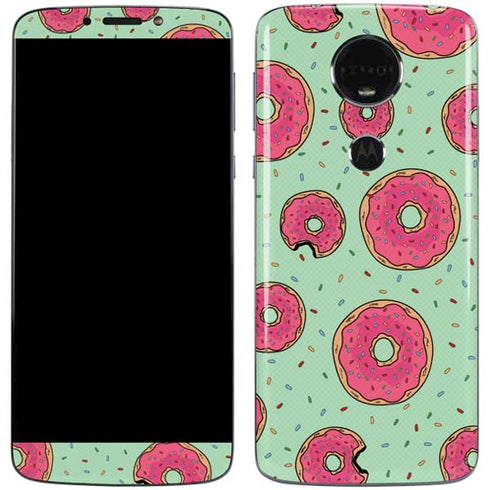 Donuts Foodie Moto E5 Plus Skin