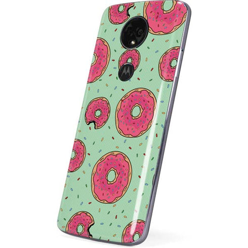 Donuts Foodie Moto E5 Plus Skin