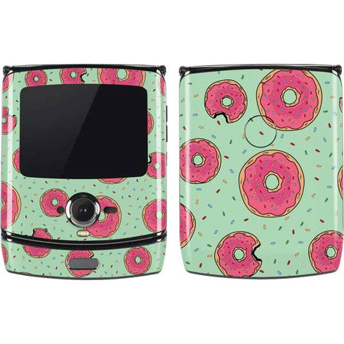 Donuts Foodie Motorola RAZR Skin