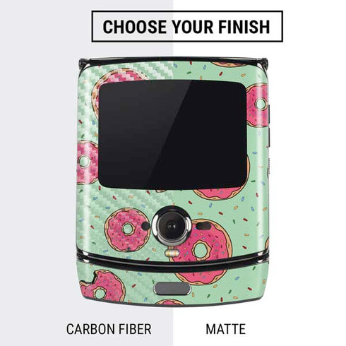 Donuts Foodie Motorola RAZR Skin