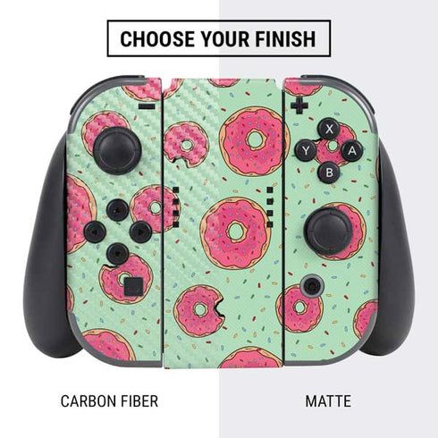Donuts Foodie Nintendo Switch Bundle Skin
