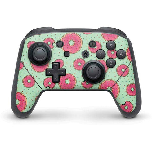 Donuts Foodie Nintendo Switch Pro Controller Skin