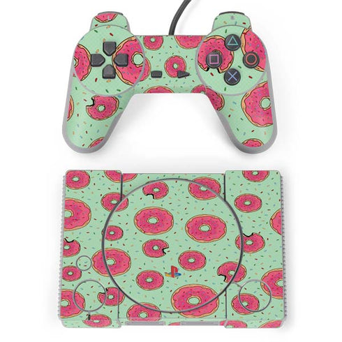 Donuts Foodie PlayStation Classic Bundle Skin