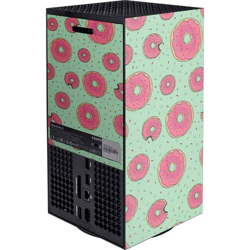 Donuts Foodie Xbox Series X Console Skin