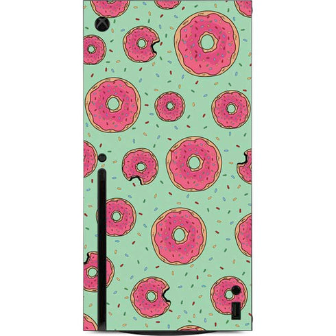 Donuts Foodie Xbox Series X Console Skin